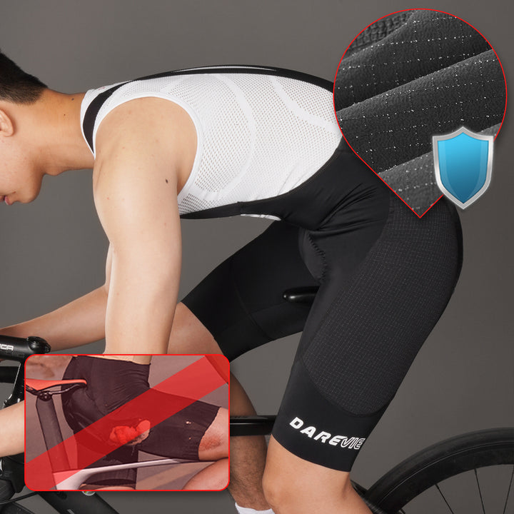 ARMOR CYCLING BIB SHORTS - ITALY ELASTIC INTERFACE PAD