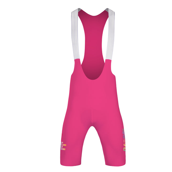 SEAMLESS CYCLING BIB SHORTS-ITALY ELASTIC INTERFACE PAIRS HP PAD