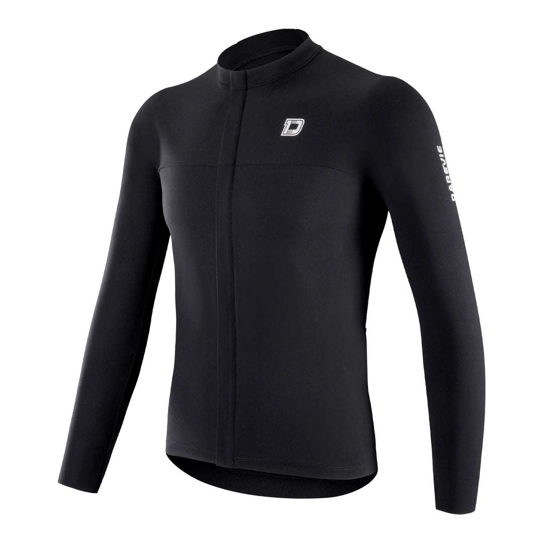 MOCHA THERMAL CYCLING JERSEY