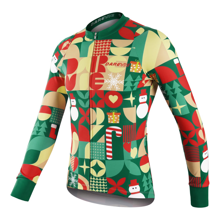 XMAS CHRISTMAS CYCLING JERSEY