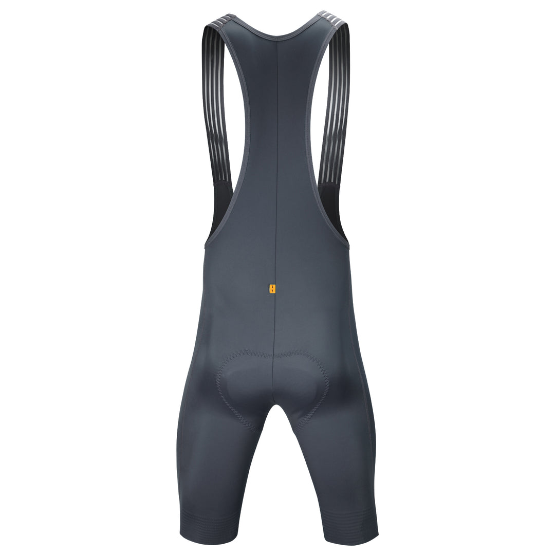 SEAMLESS CYCLING BIB SHORTS-ITALY ELASTIC INTERFACE PAIRS HP PAD