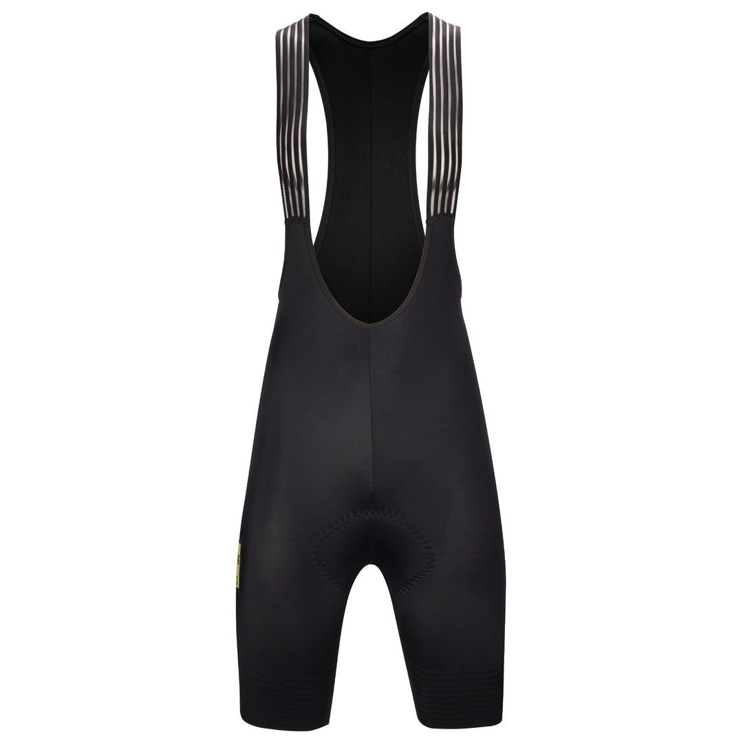 WOMEN'S SEAMLESS CYCLING BIB SHORTS-ITALY ELASTIC INTERFACE BASTOGNE PAD