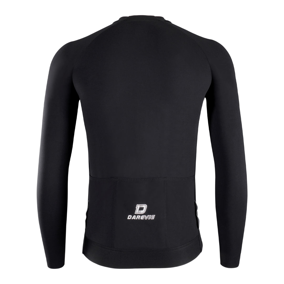 MOCHA THERMAL CYCLING JERSEY