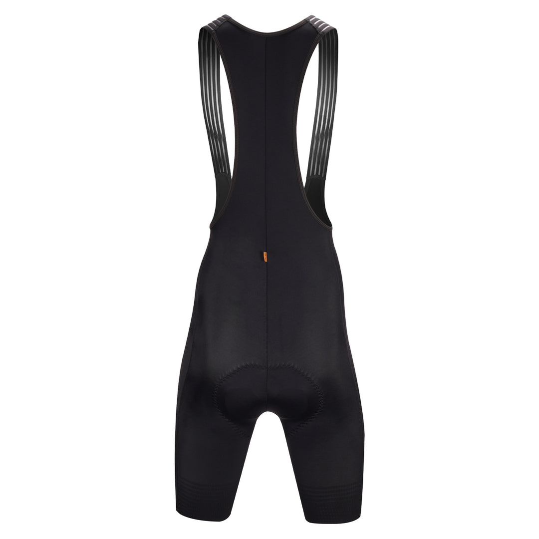 WOMEN'S SEAMLESS CYCLING BIB SHORTS-ITALY ELASTIC INTERFACE BASTOGNE PAD