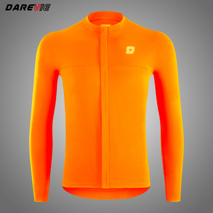 MOCHA THERMAL CYCLING JERSEY