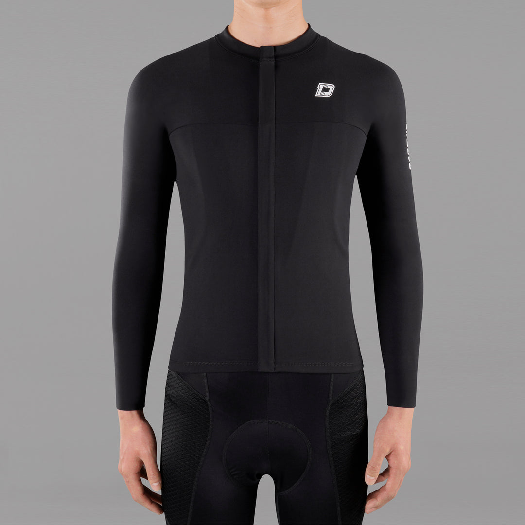 MOCHA THERMAL CYCLING JERSEY
