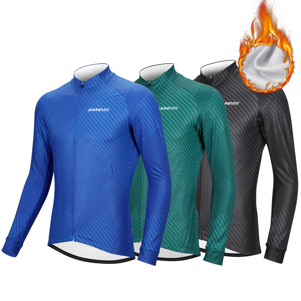 THERMAL FLEECE CYCLING JERSEY