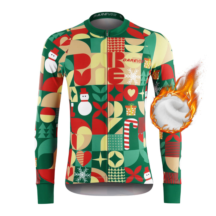 XMAS CHRISTMAS CYCLING JERSEY