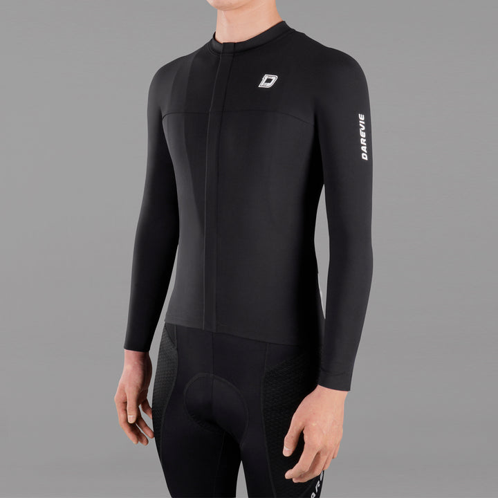MOCHA THERMAL CYCLING JERSEY