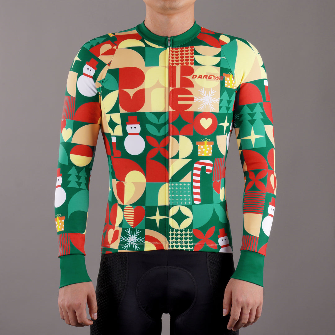 XMAS CHRISTMAS CYCLING JERSEY
