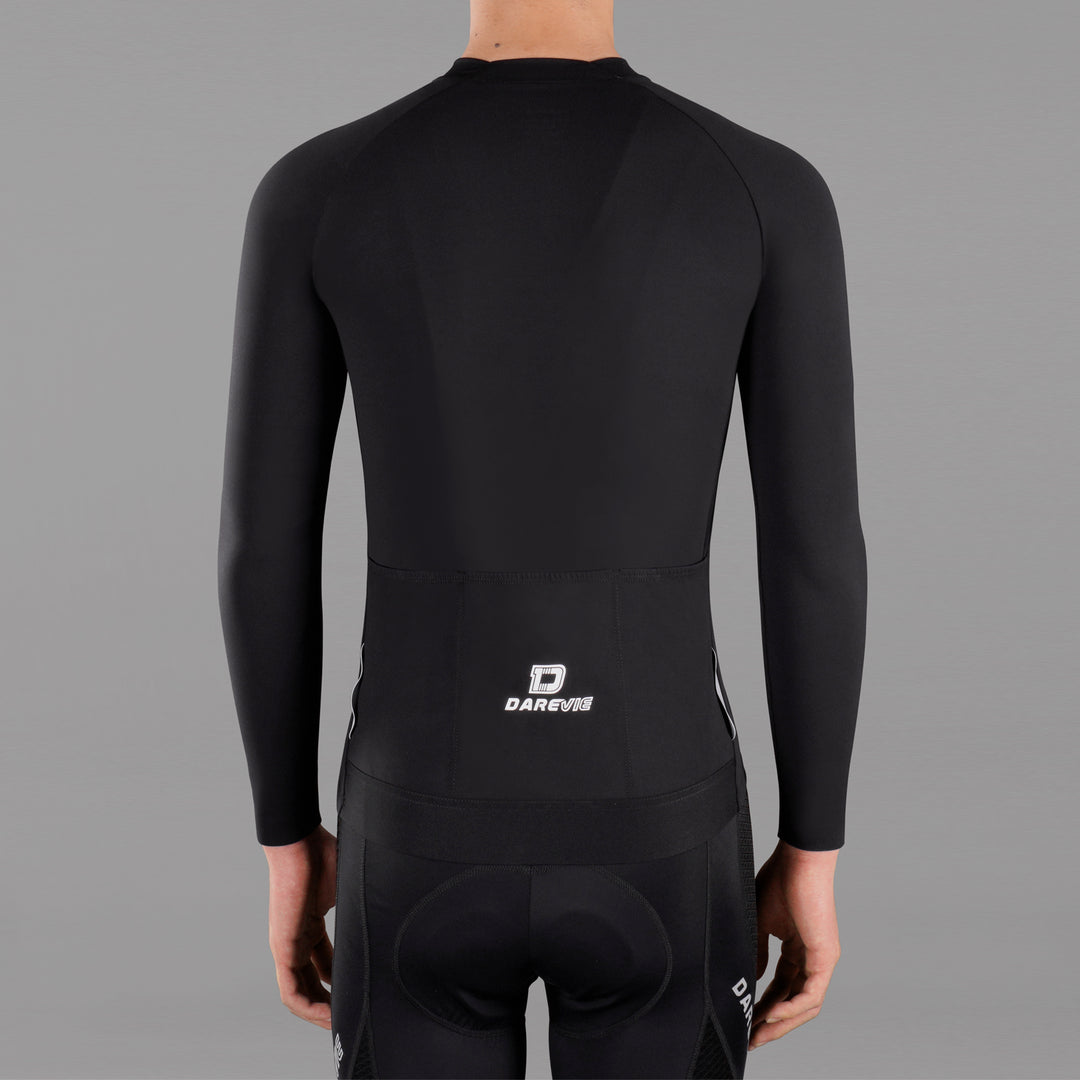 MOCHA THERMAL CYCLING JERSEY