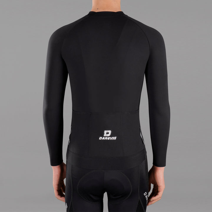 MOCHA THERMAL CYCLING JERSEY