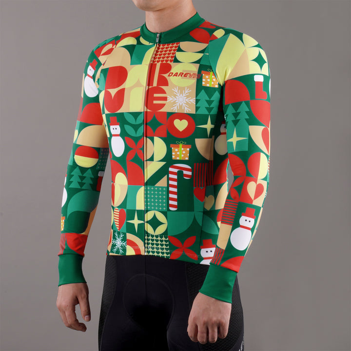 XMAS CHRISTMAS CYCLING JERSEY