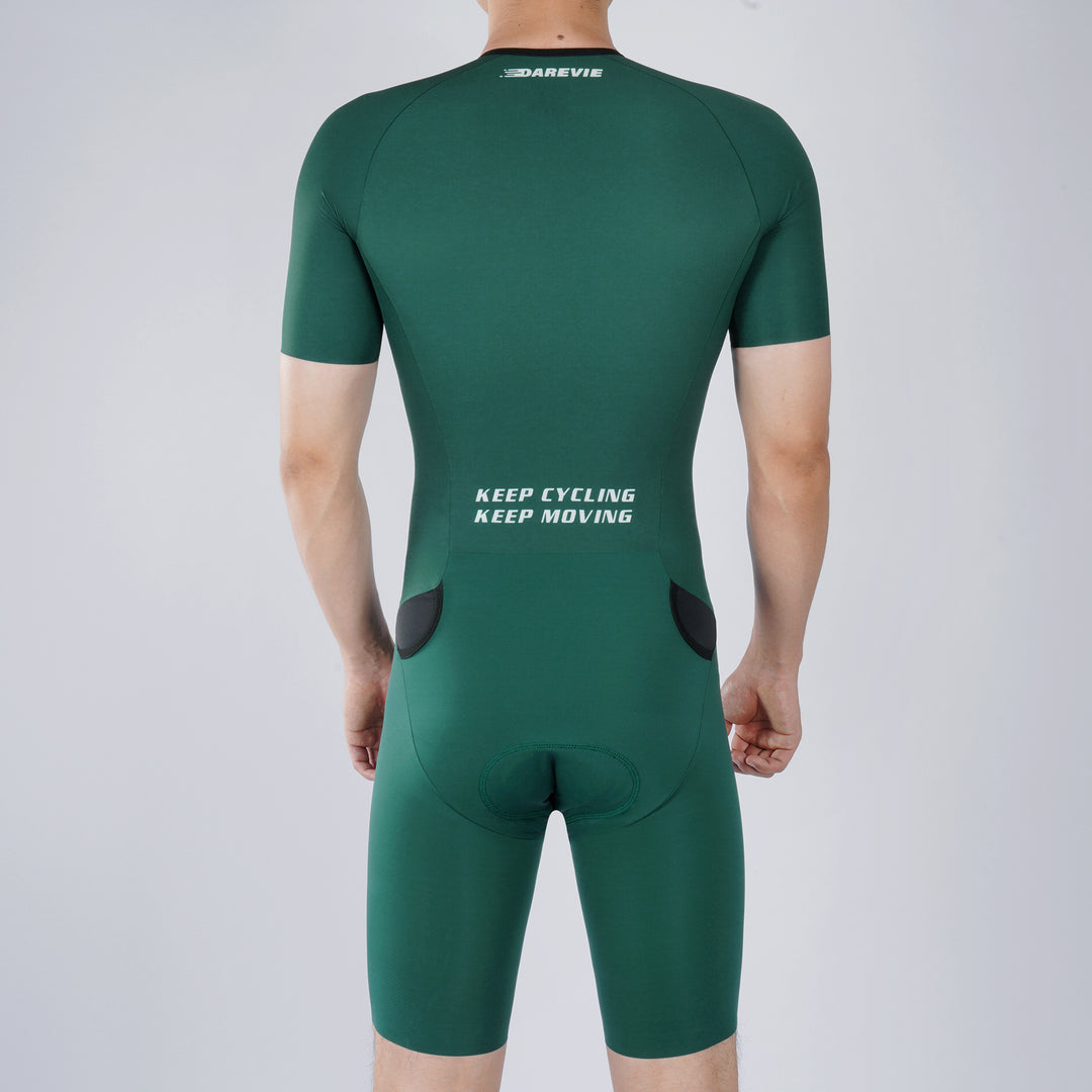 VELOCE CYCLING TRIATHLON SUIT-ITALY ELASTIC INTERFACE SUPER TRI PAD