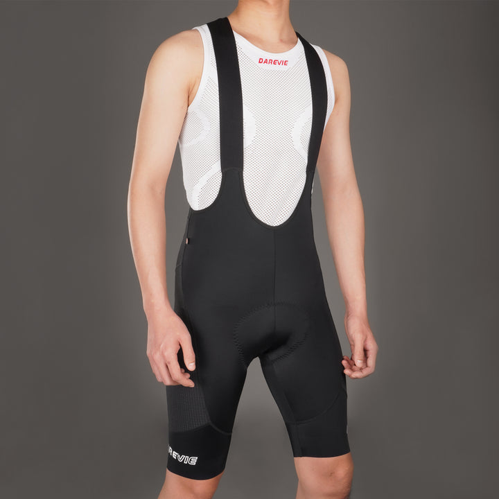 ARMOR CYCLING BIB SHORTS - ITALY ELASTIC INTERFACE PAD