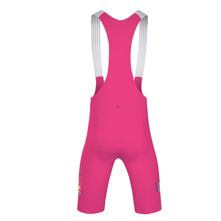 SEAMLESS CYCLING BIB SHORTS-ITALY ELASTIC INTERFACE PAIRS HP PAD