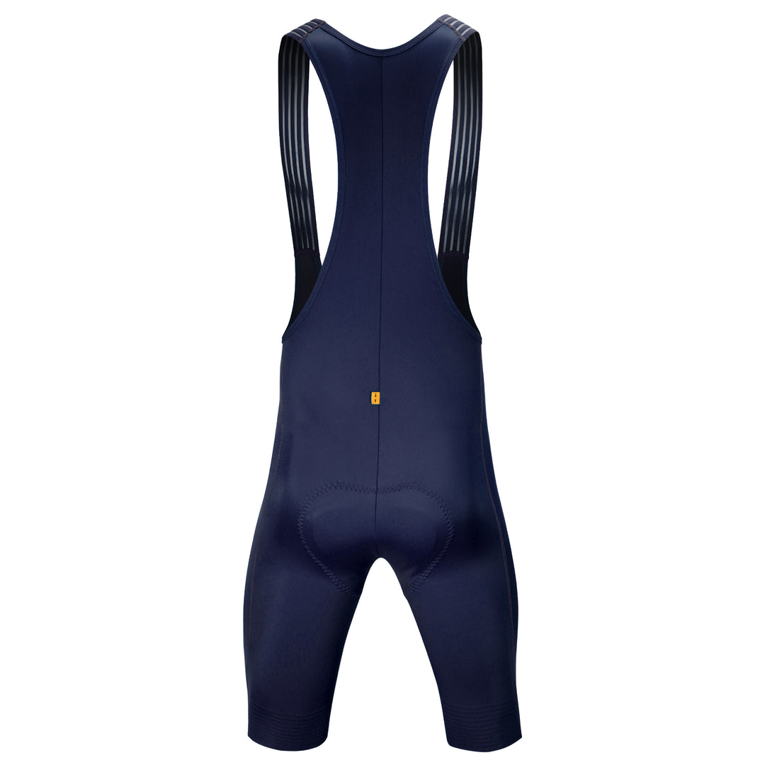 SEAMLESS CYCLING BIB SHORTS-ITALY ELASTIC INTERFACE PAIRS HP PAD