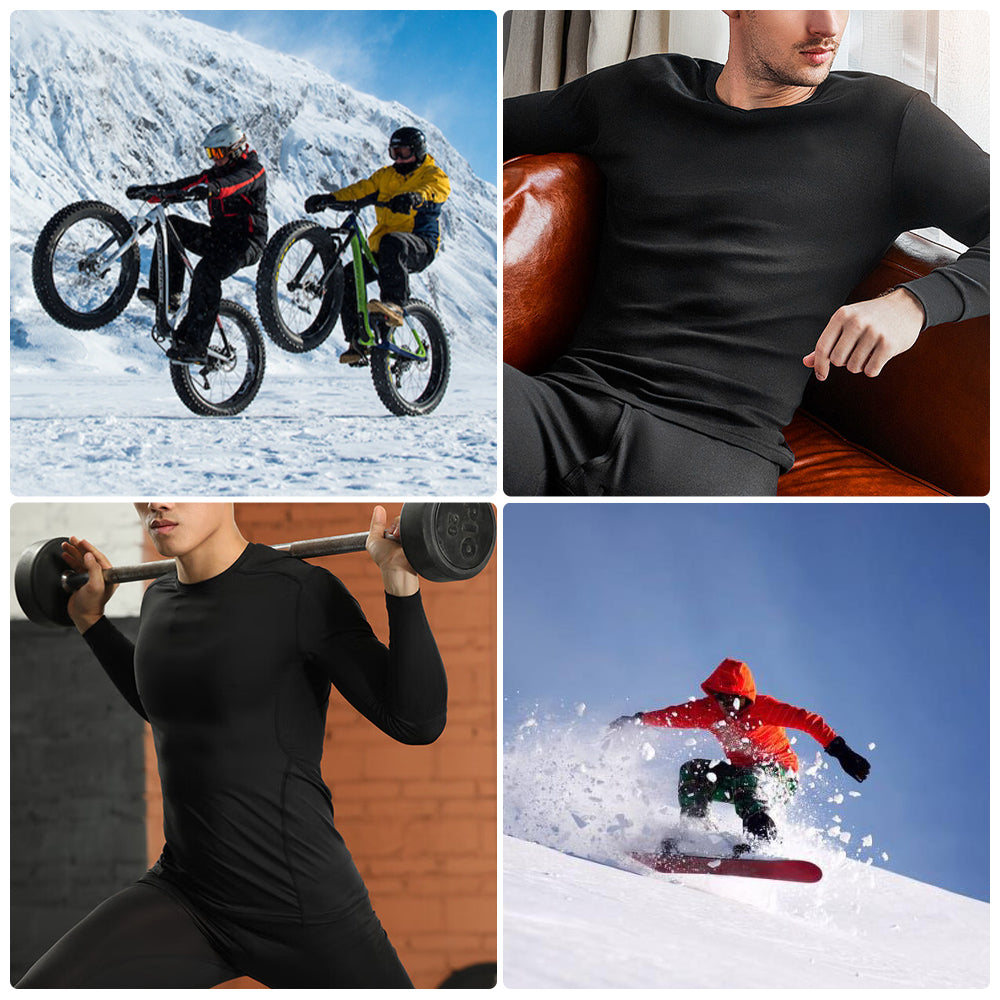 FLEECE WARM LS CYCLING BASE LAYER