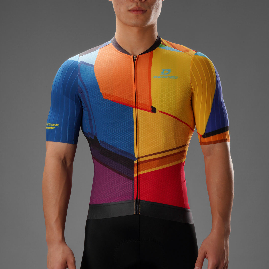 BLOCKING AERO CYCLING JERSEY