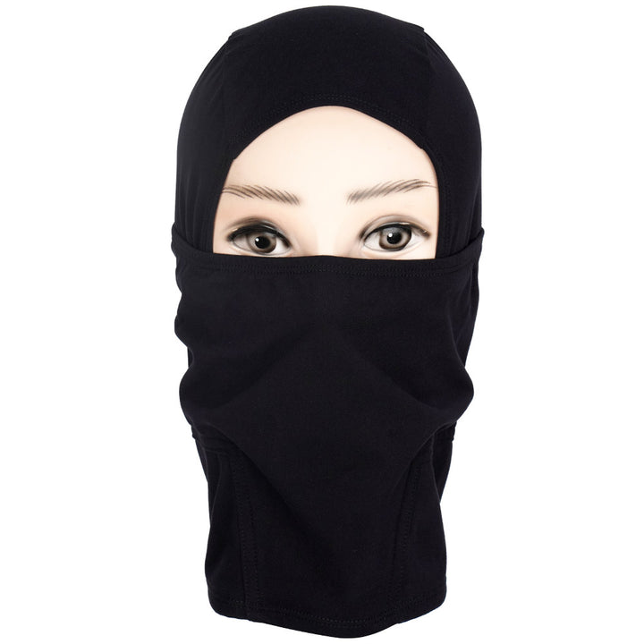 FUZZY WARM THERMAL CYCLING TURBAN
