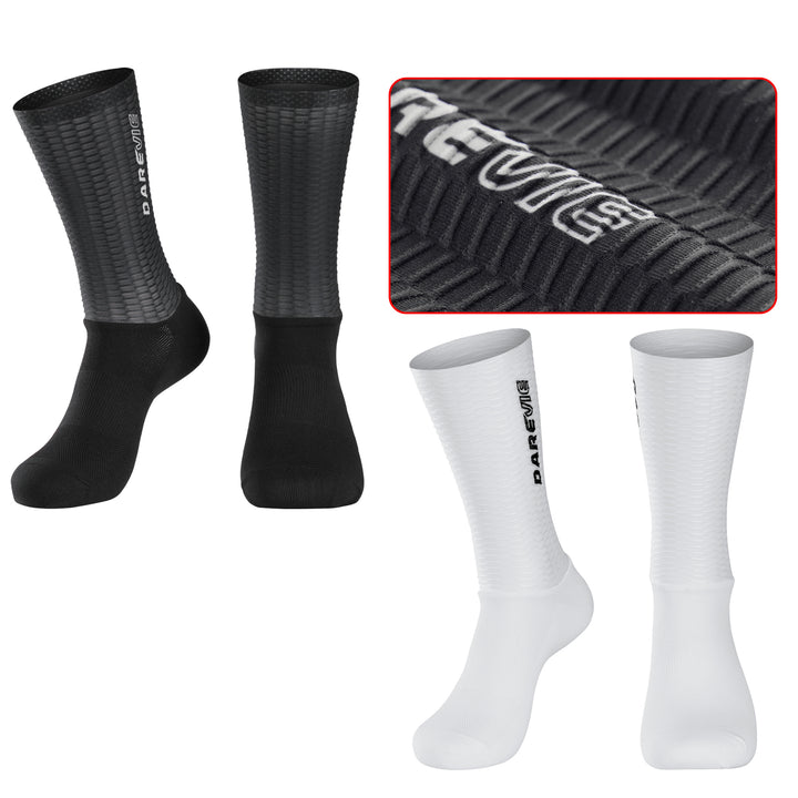 MESH FABRIC CYCLING SOCKS