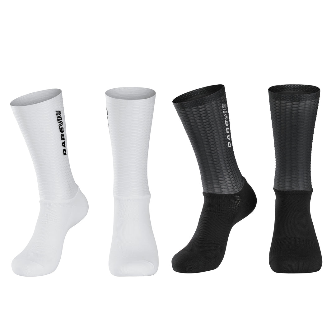 MESH FABRIC CYCLING SOCKS