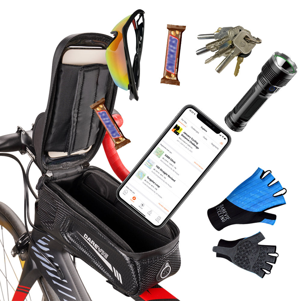 BICYCLE FRONT FRAME BAG