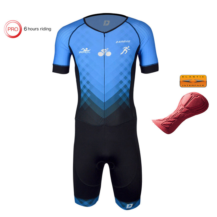 ENDURAFLEX CYCLING TRIATHLON SUIT-ITALY ELASTIC INTERFACE PAD