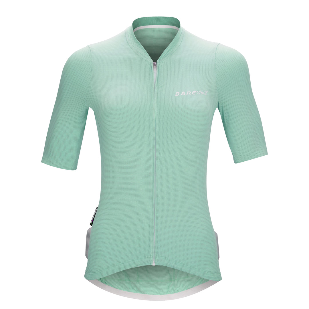 WOMEN'S BAMBOO CARBON CYCLING JERSEY
