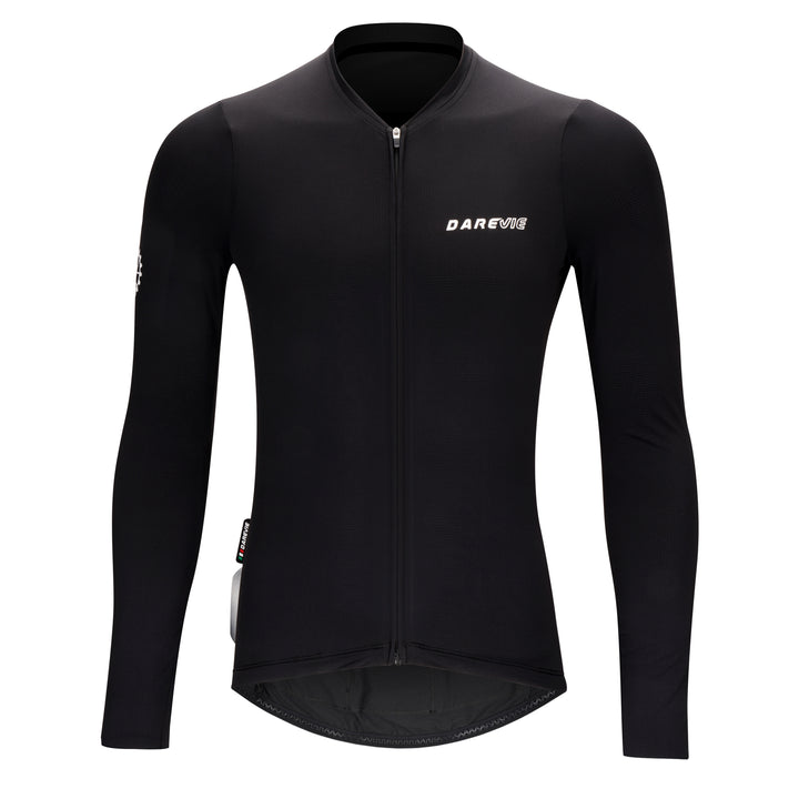 MEN'S BAMBOO CARBON LS CYCLING JERSEY