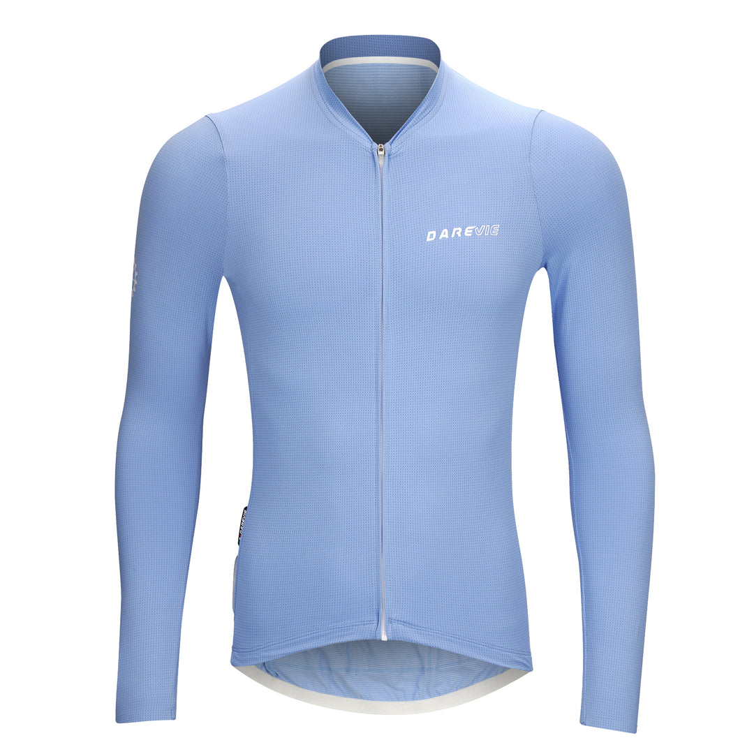 MEN'S BAMBOO CARBON LS CYCLING JERSEY