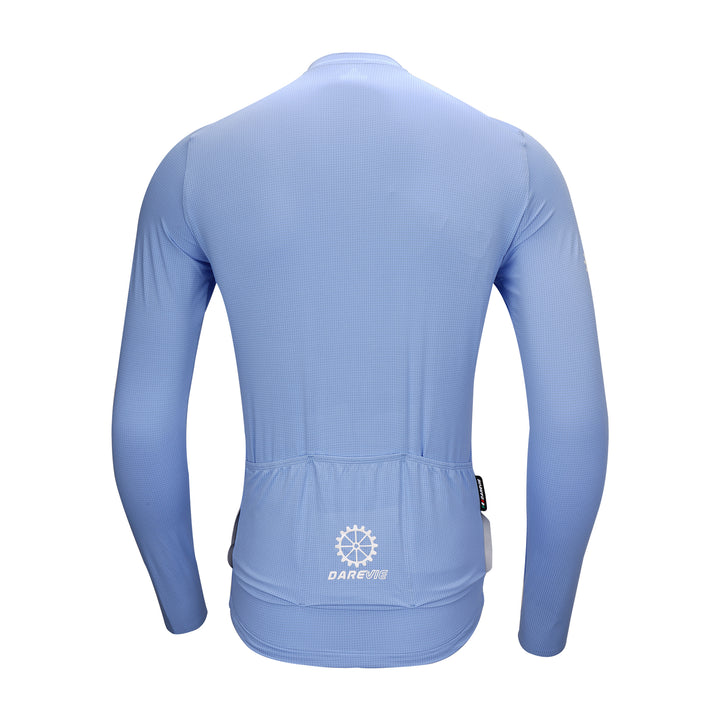 MEN'S BAMBOO CARBON LS CYCLING JERSEY