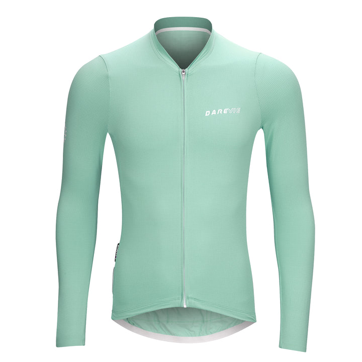 MEN'S BAMBOO CARBON LS CYCLING JERSEY