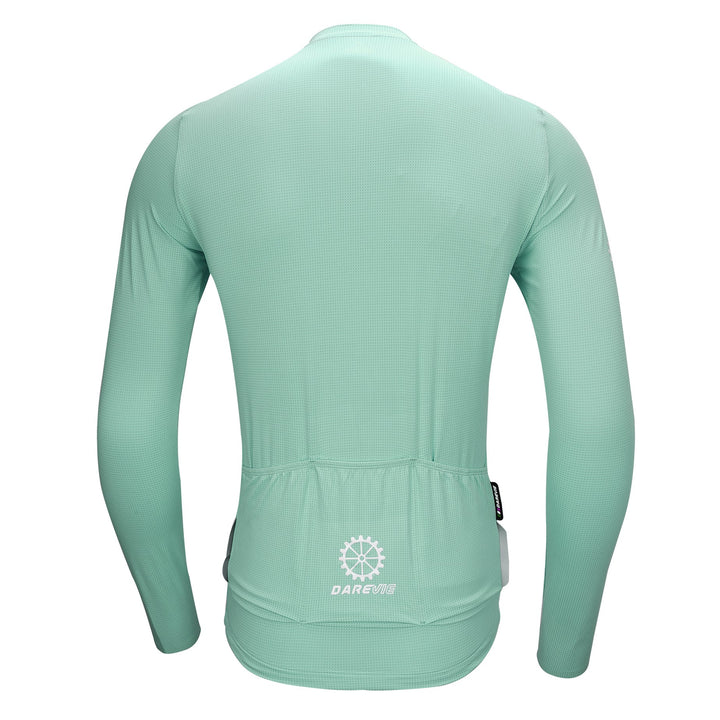 MEN'S BAMBOO CARBON LS CYCLING JERSEY