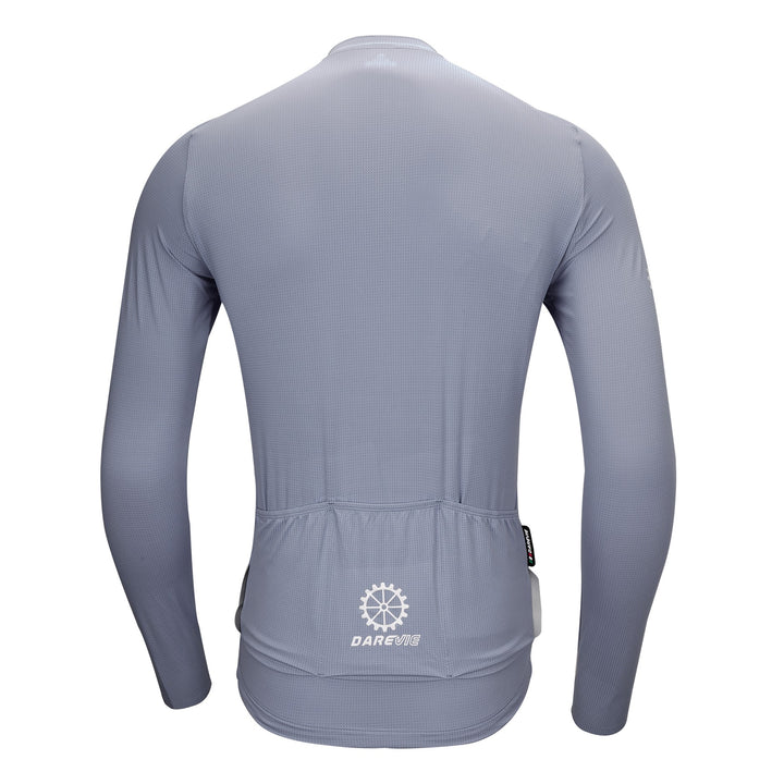 MEN'S BAMBOO CARBON LS CYCLING JERSEY