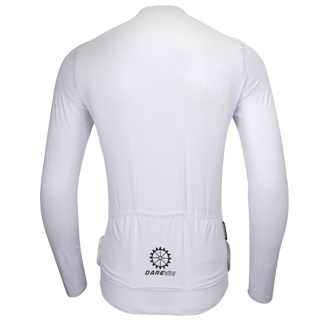 MEN'S BAMBOO CARBON LS CYCLING JERSEY