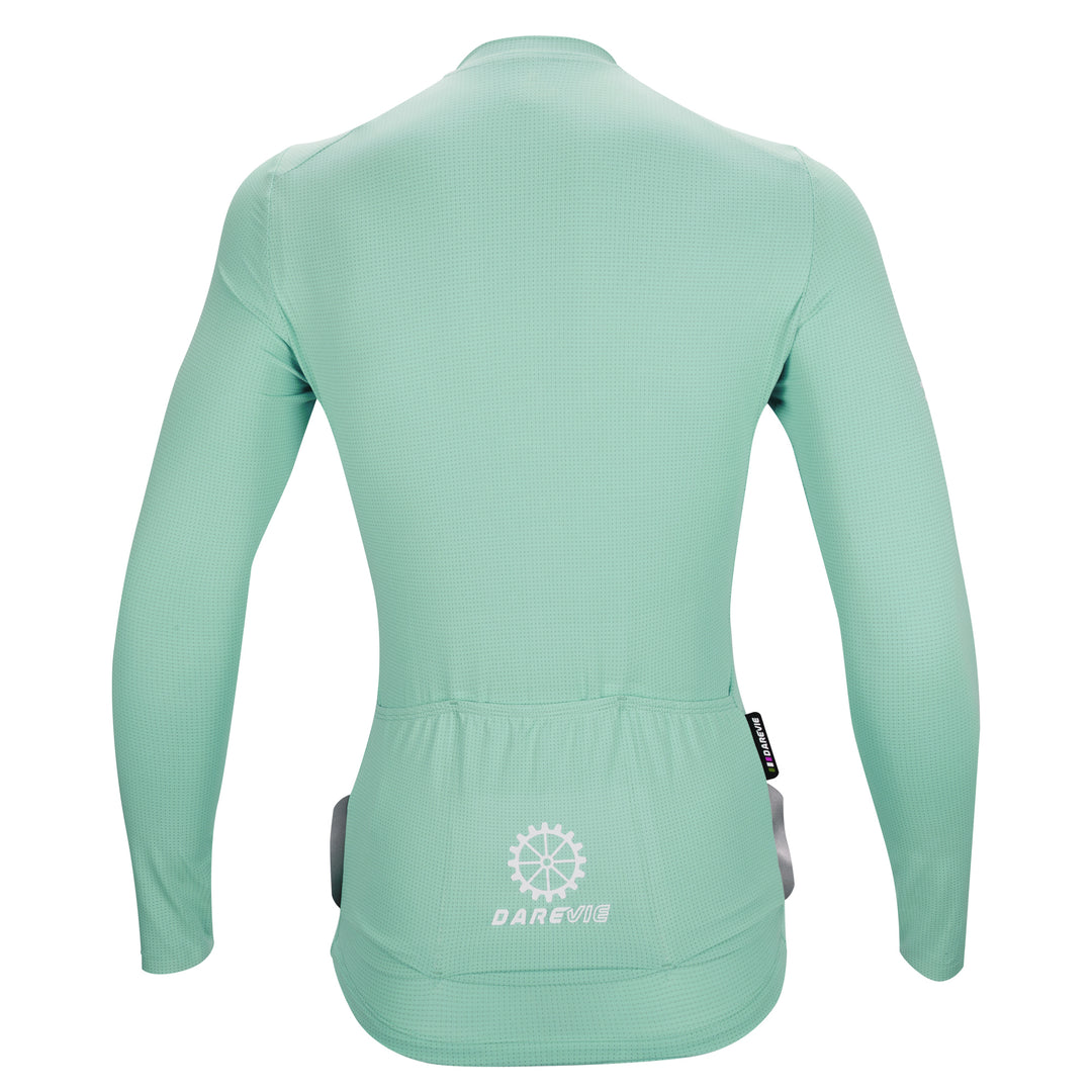 WOMEN'S BAMBOO CARBON LS CYCLING JERSEY