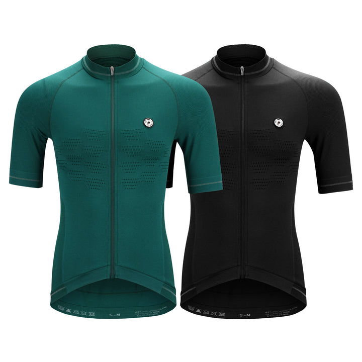 KNITTED COMPRESSION CYCLING JERSEY