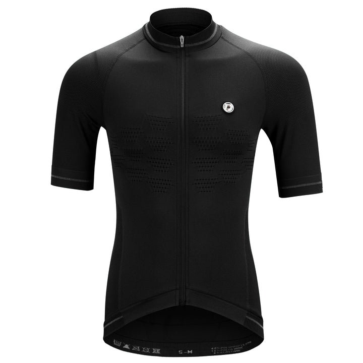 KNITTED COMPRESSION CYCLING JERSEY