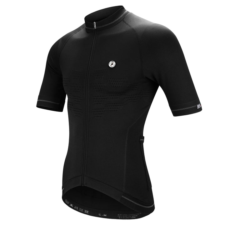KNITTED COMPRESSION CYCLING JERSEY