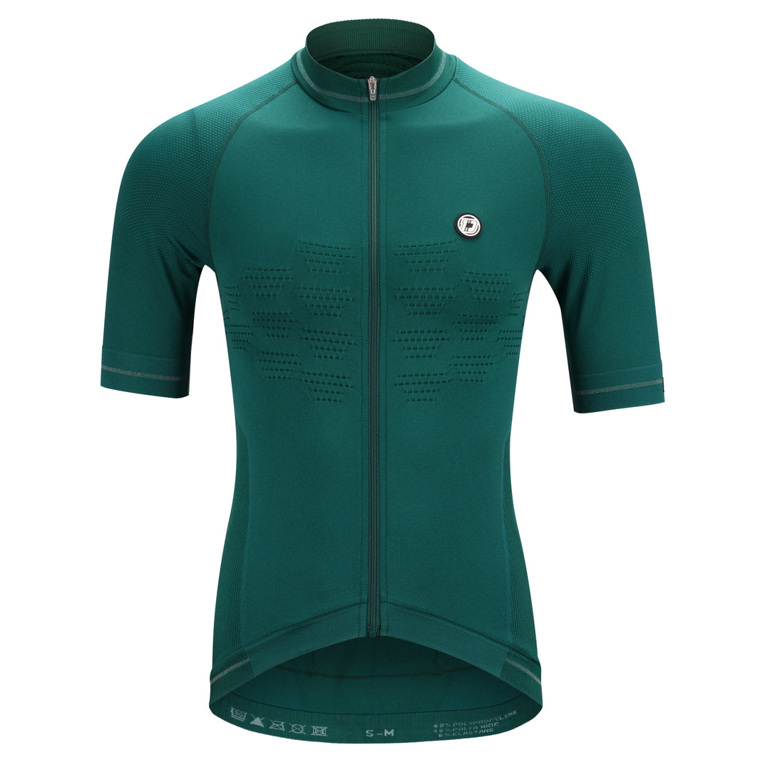 KNITTED COMPRESSION CYCLING JERSEY