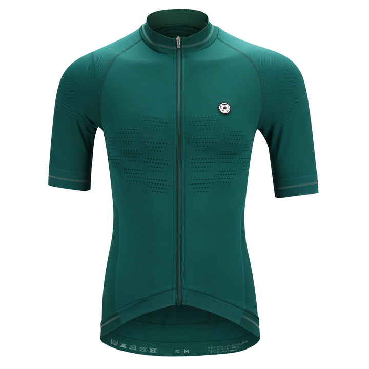 KNITTED COMPRESSION CYCLING JERSEY