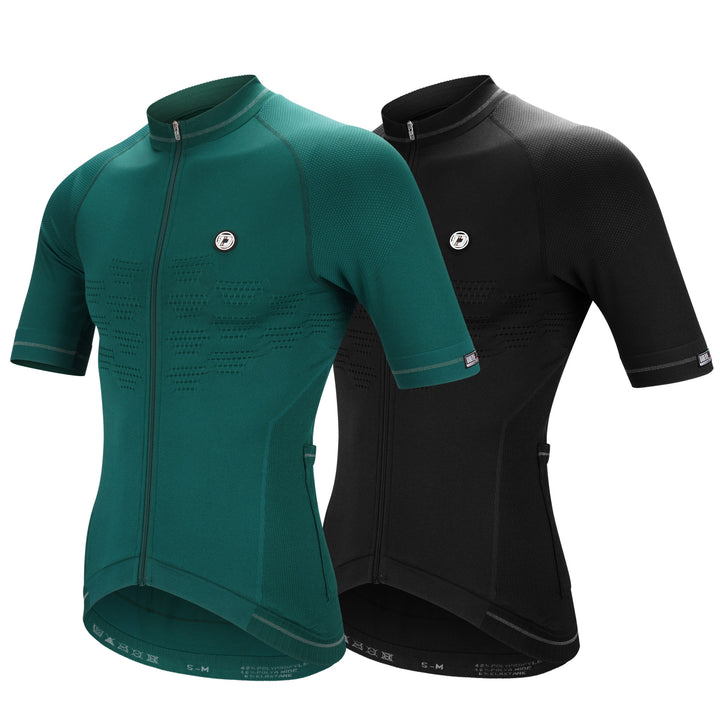 KNITTED COMPRESSION CYCLING JERSEY