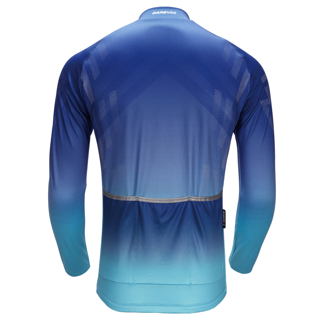 GRADIENT THERMAL FLEECE CYCLING JERSEY
