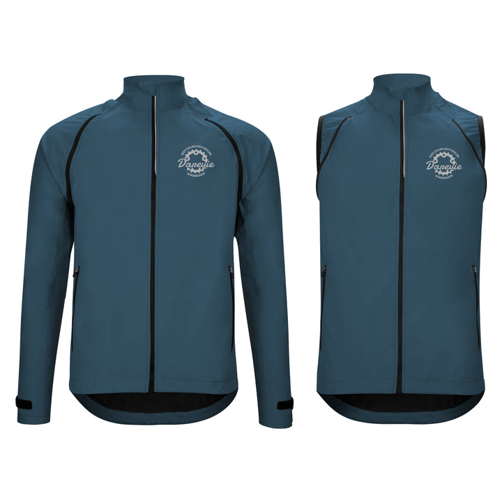2 IN 1 WINDPROOF CYCLING WINDBREAKER JACKET