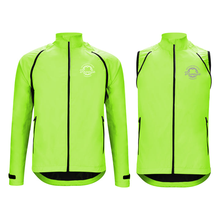 2 IN 1 WINDPROOF CYCLING WINDBREAKER JACKET