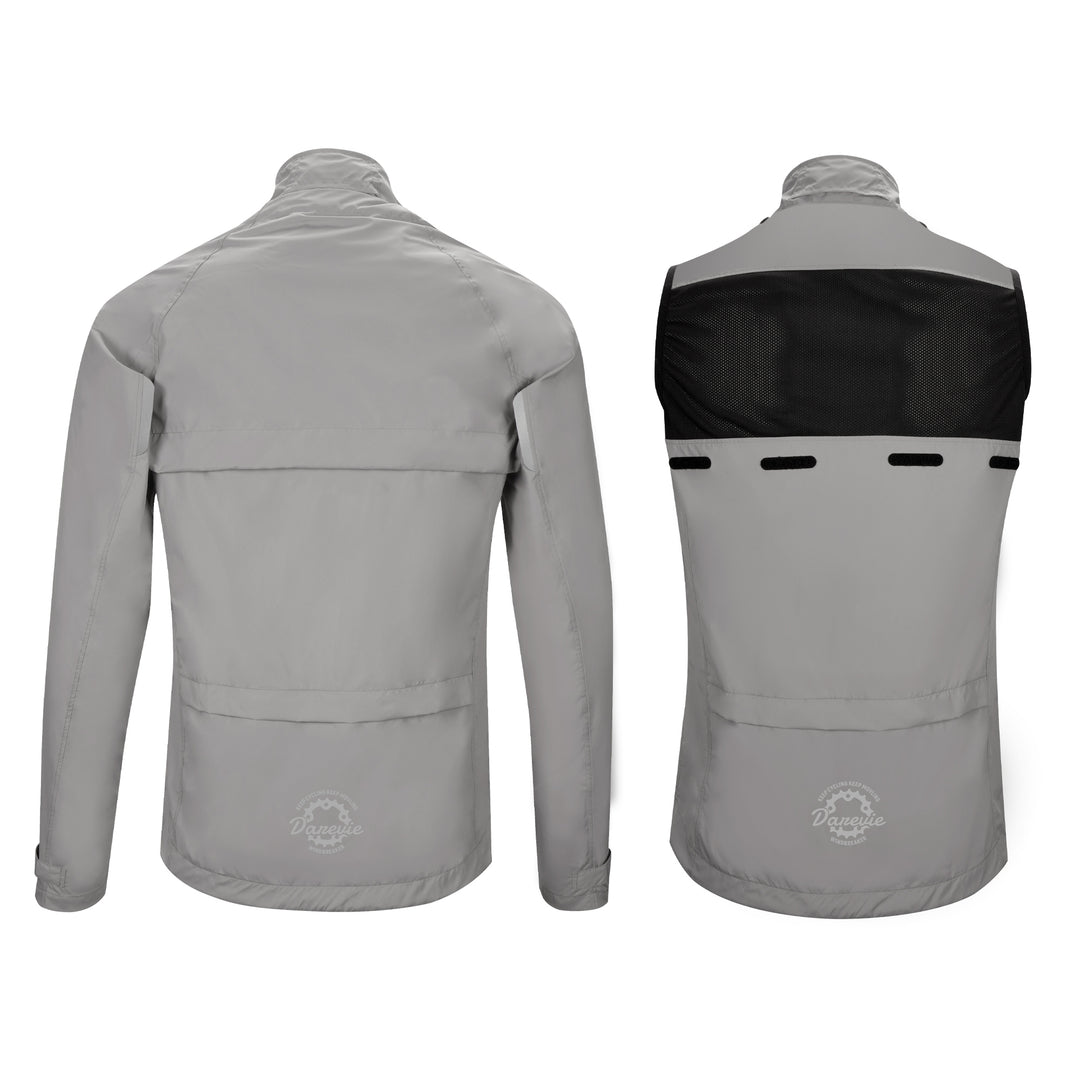 2 IN 1 WINDPROOF CYCLING WINDBREAKER JACKET