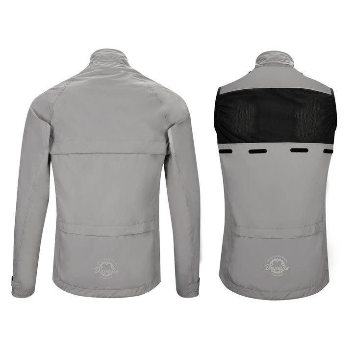 2 IN 1 WINDPROOF CYCLING WINDBREAKER JACKET
