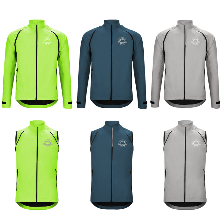 2 IN 1 WINDPROOF CYCLING WINDBREAKER JACKET