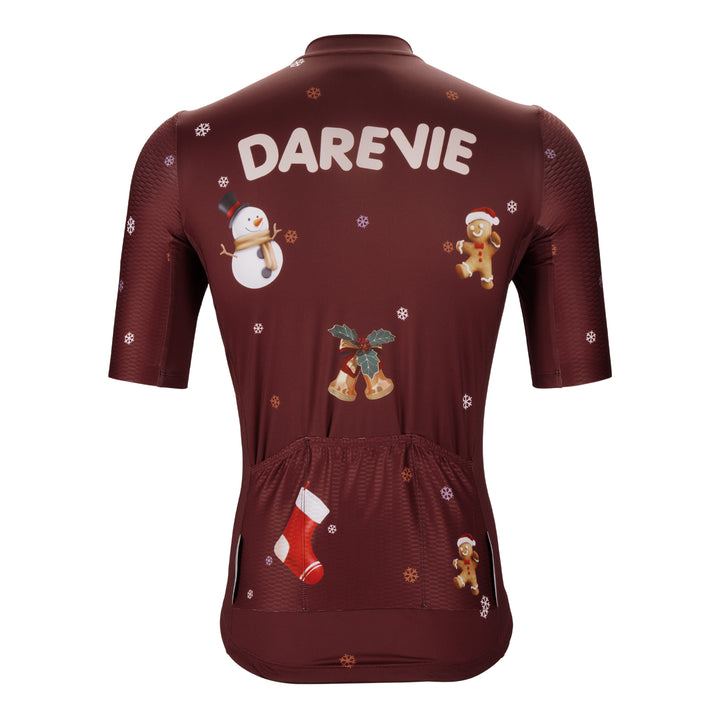 SHORT SLEEVE CHRISTMAS CYCLING JERSEY